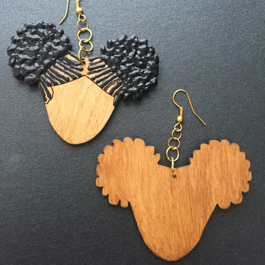 Camille Afro Diva Earrings