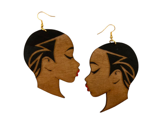 Mali Afro Diva Earrings