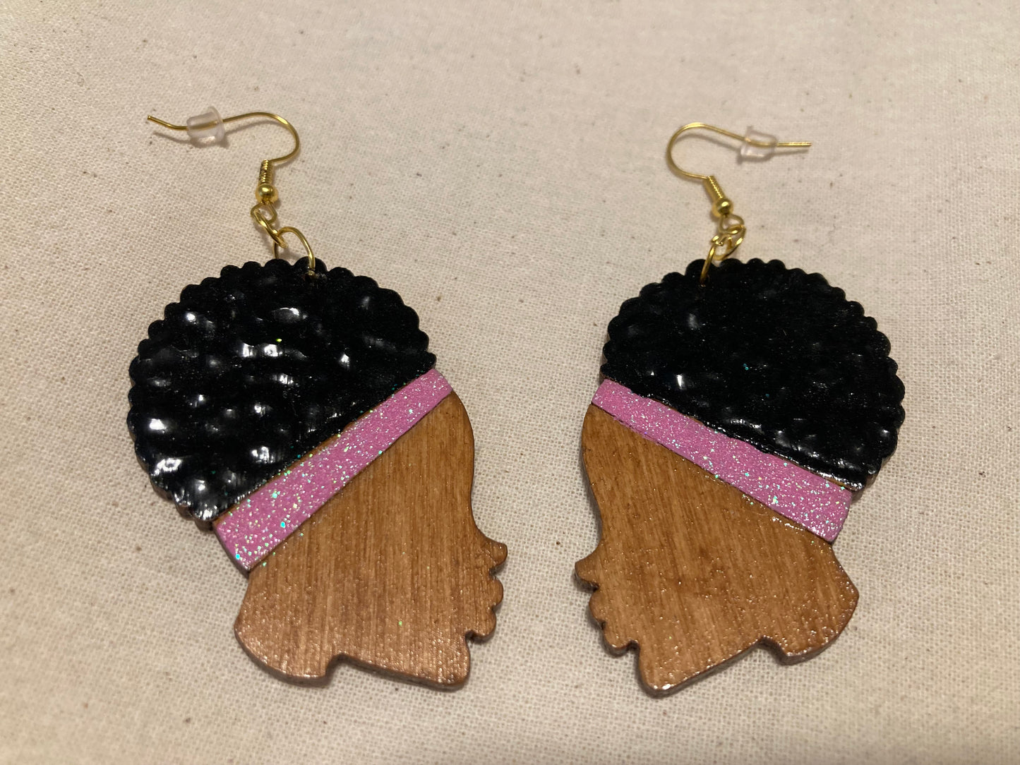 Asia Afro Diva Earrings