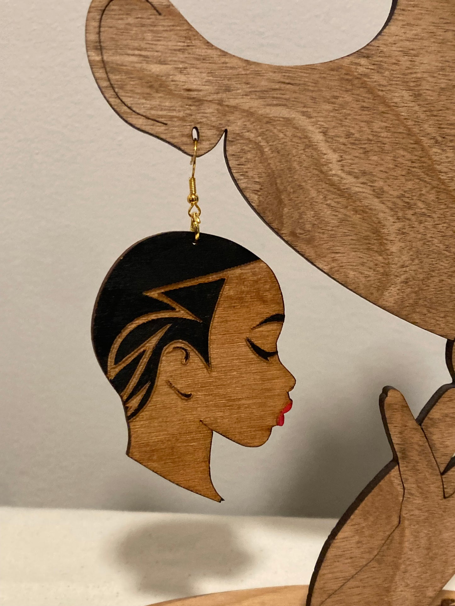 Mali Afro Diva Earrings