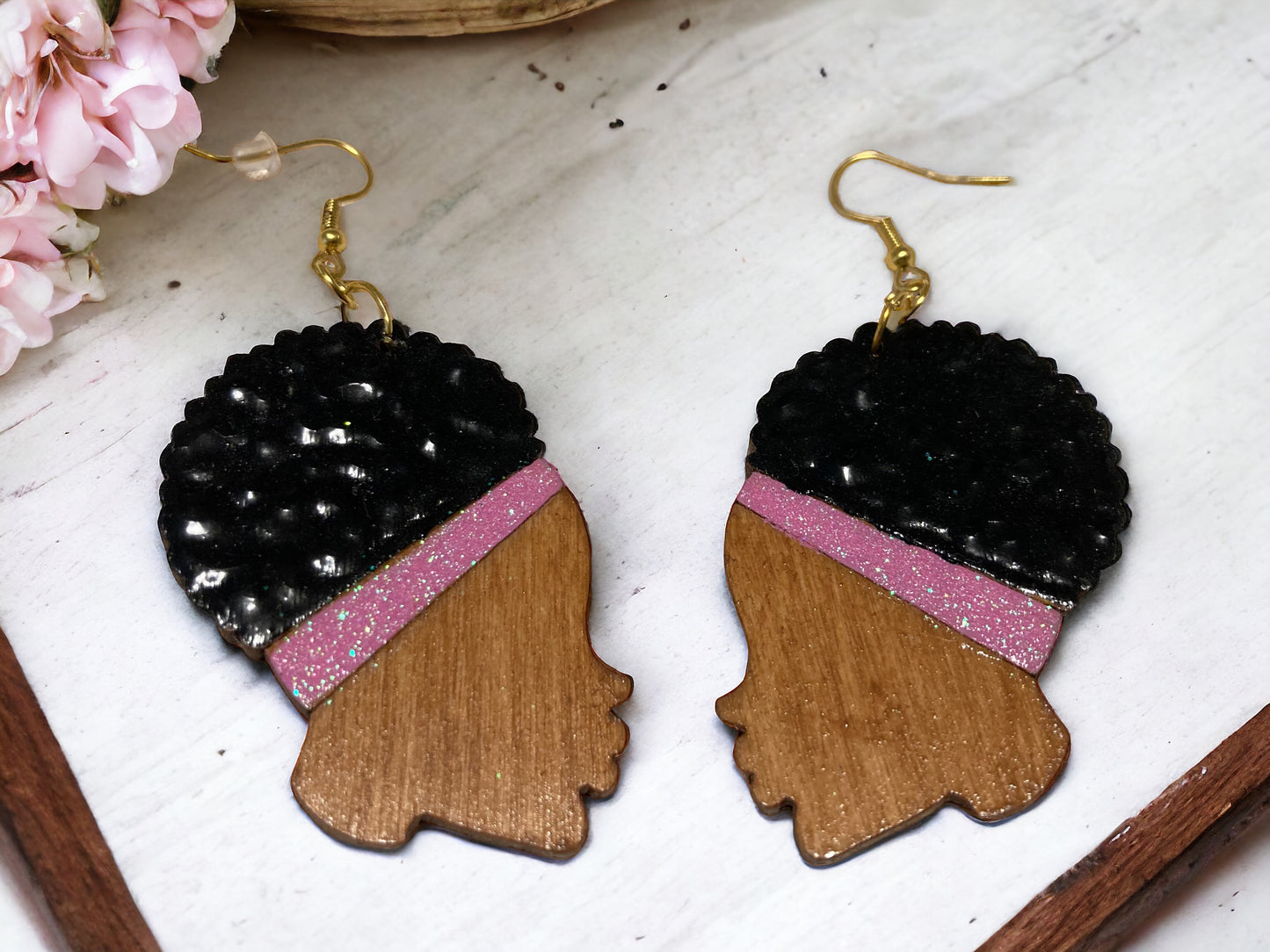 Asia Afro Diva Earrings