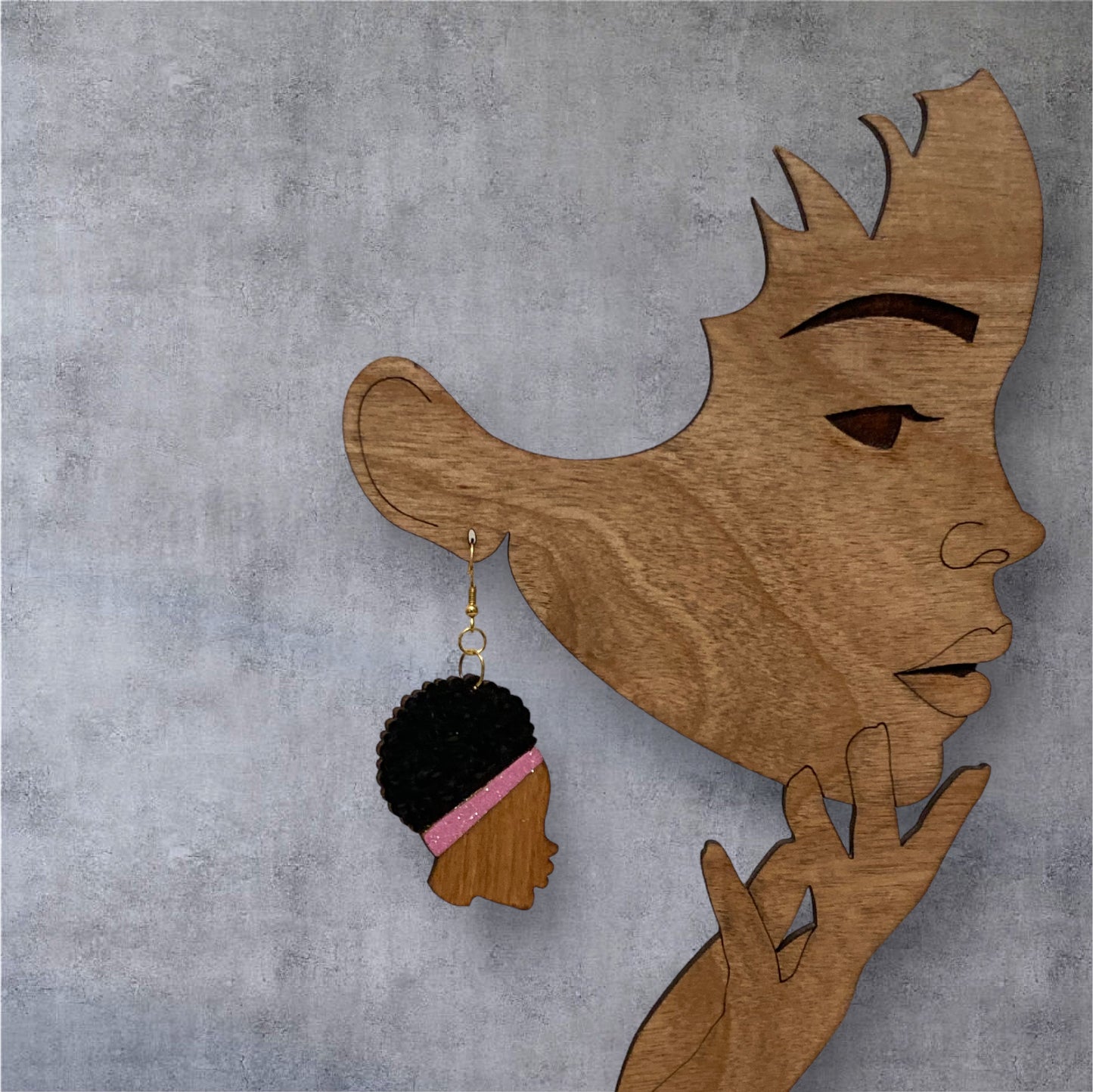 Asia Afro Diva Earrings