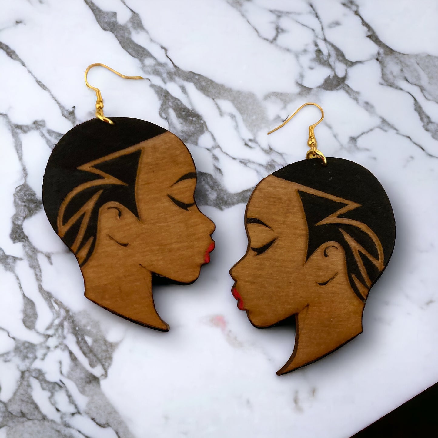 Mali Afro Diva Earrings