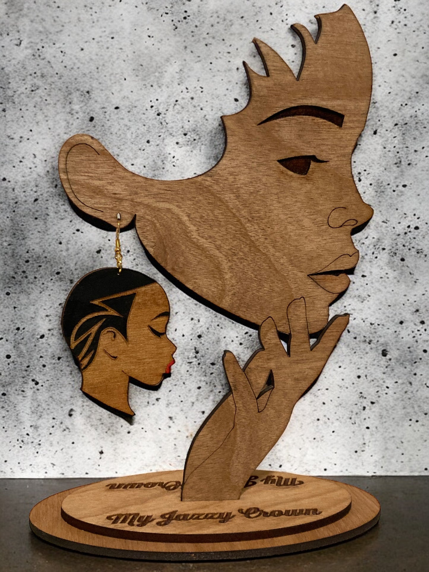 Mali Afro Diva Earrings