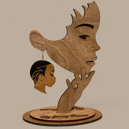 Mali Afro Diva Earrings