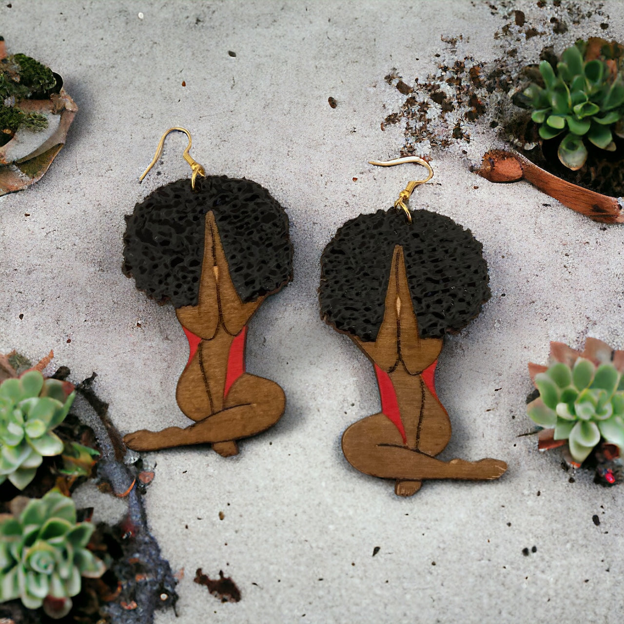 Sade Afro Diva Earrings (Copy)